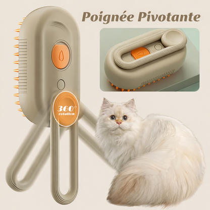 La Brosse "Spa" 3-en-1 : Massage, Nettoyage & Brume Apaisante