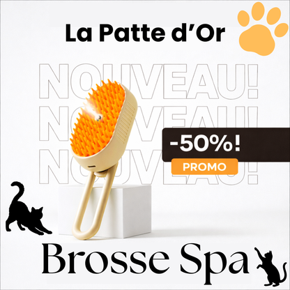 La Brosse "Spa" 3-en-1 : Massage, Nettoyage & Brume Apaisante