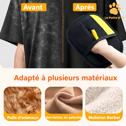 L'Attrape-Poils Magique – Gant de Brossage & Nettoyage Double Face