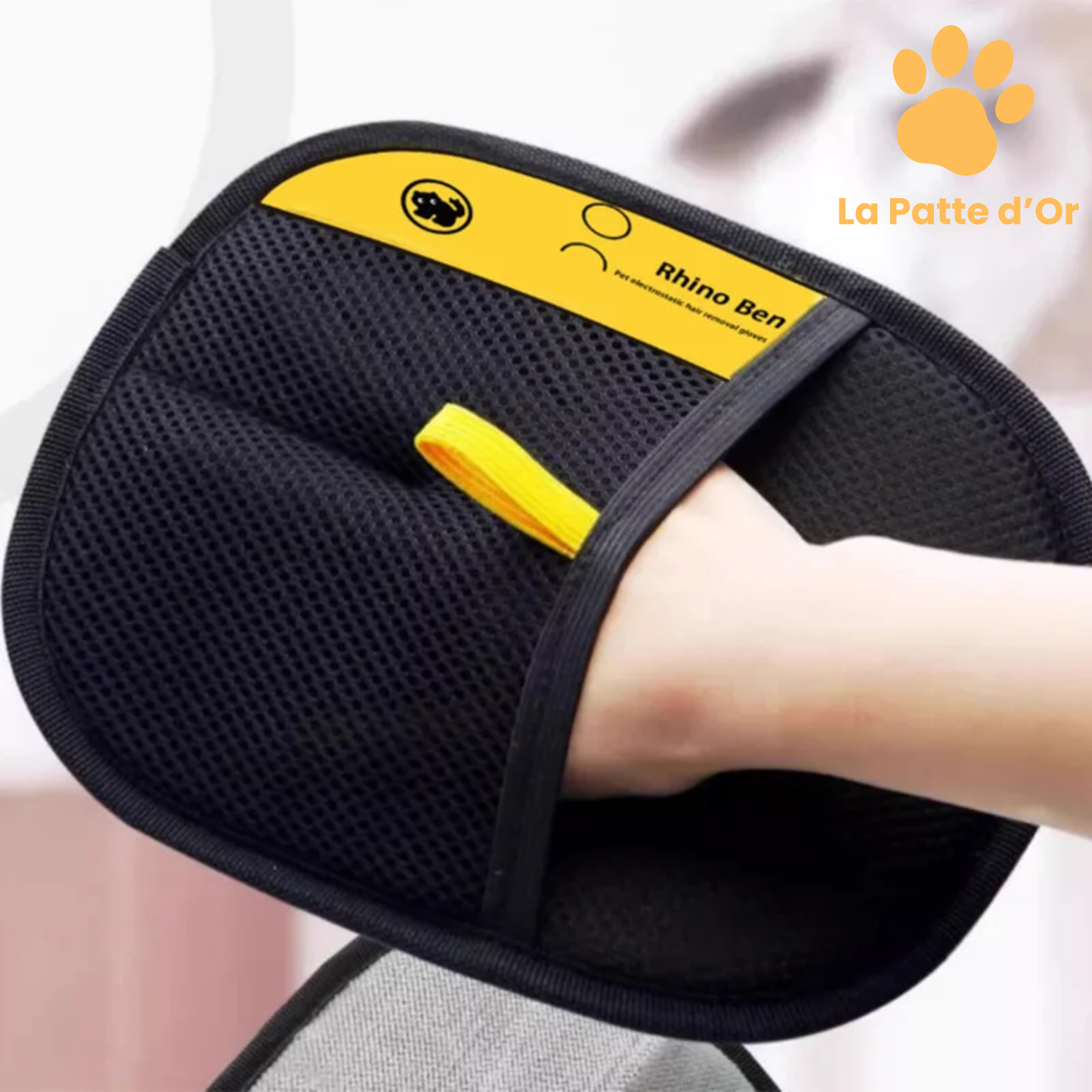 L'Attrape-Poils Magique – Gant de Brossage & Nettoyage Double Face